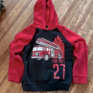 Fire truck sweatshirt